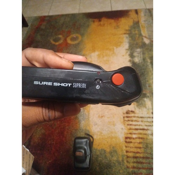 Canon Sure Shot Supreme Film 35 mm Camera With Original Case ~ WORKS - Picture 4 of 6